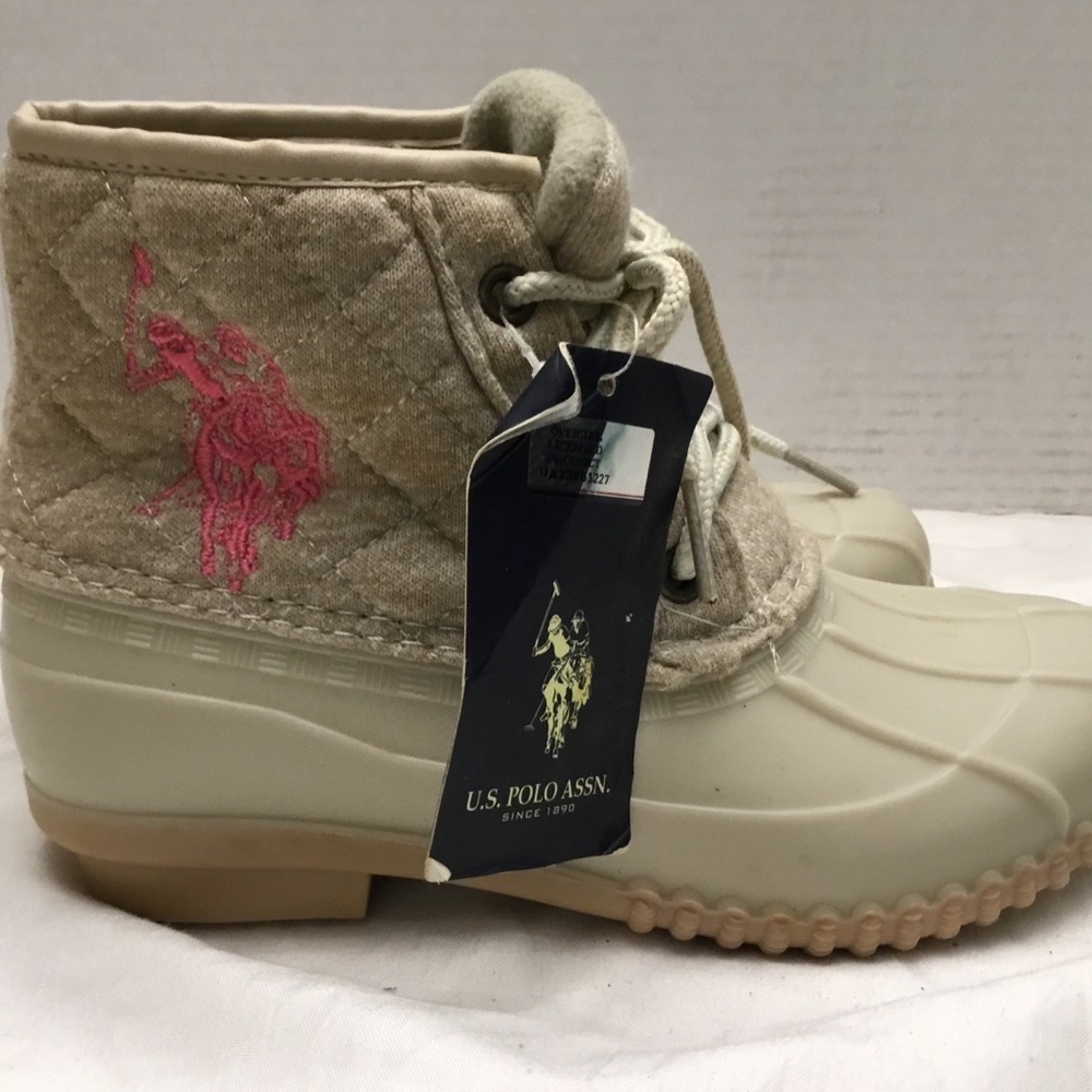 U.S. POLO ASSN. BOOTS Kids size 1 - Picture 5 of 8